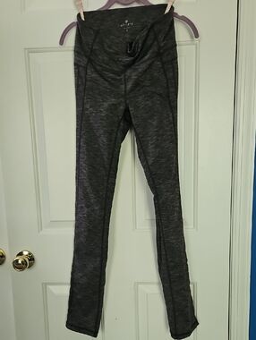 Athleta Dark Gray Marled High-Rise Leggings